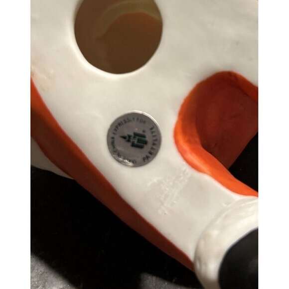 Partylite Santa Claus Shelf Sitter Tealight Votive Candle Holder Retired - Picture 3 of 4